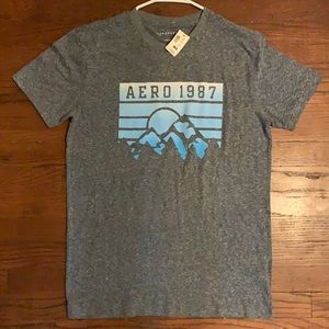 NEW Vintage gray Aeropostale Graphic Tee with tags